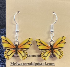 Butterfly earrings for women.