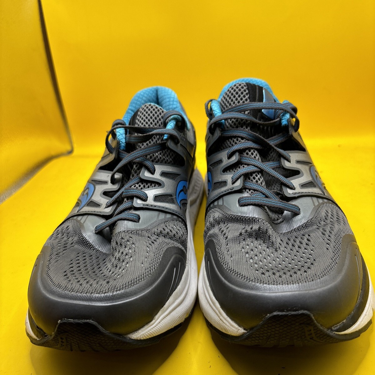 Saucony Redeemer ISO Everun Gray/Blue Shoes Womens Size 11