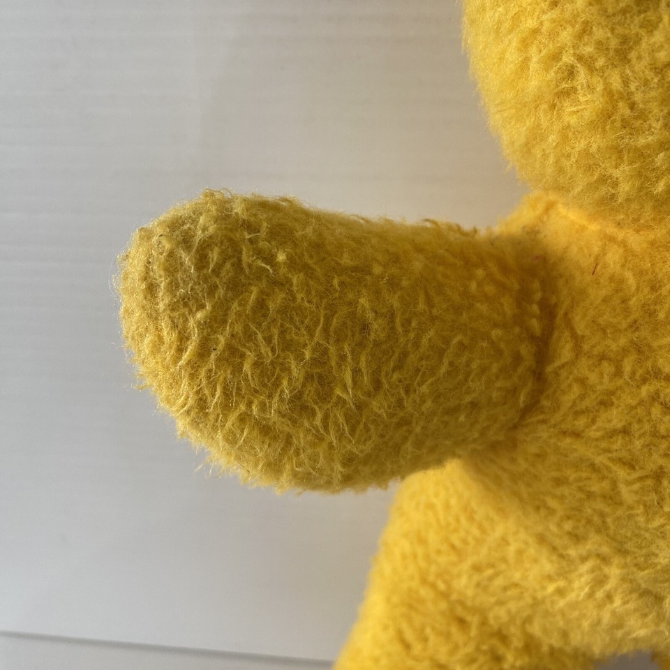 Vintage Joy Toys Teddy Bear Yellow Gold Made In Australia 1960's Soft