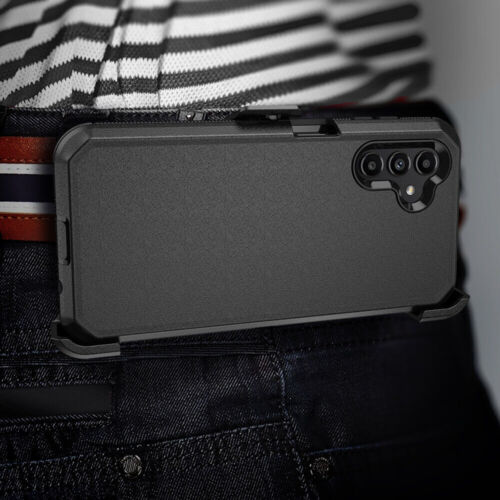 Für Samsung Galaxy A13 5G Hülle Stoßfest Cover + Gürtelclip passt Otterbox Defender - Bild 11 von 46