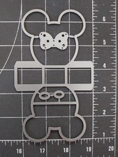 Universal thin metal die cut tool Disney 3D favor Mickey Ear Minnie Bow Party