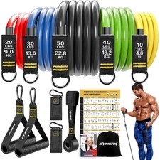 Resistance Bands Set, Krafttraining, Gummigri...