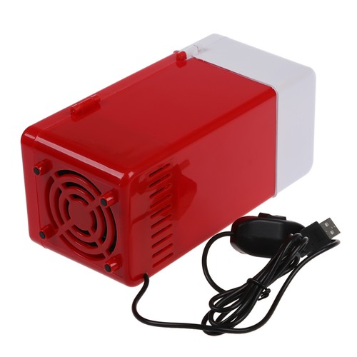 USB Red Mini Desk Fridge & Drink Warmer for Laptop PC Notebook WS - Picture 5 of 6