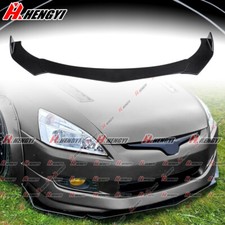 For 2005-2008 Honda Accord Sedan Front Bumper Chin Lip Spoiler Gloss Blk For 2005-2008 Honda Accord Sedan Front Bumper Chin Lip Spoiler Gloss Blk