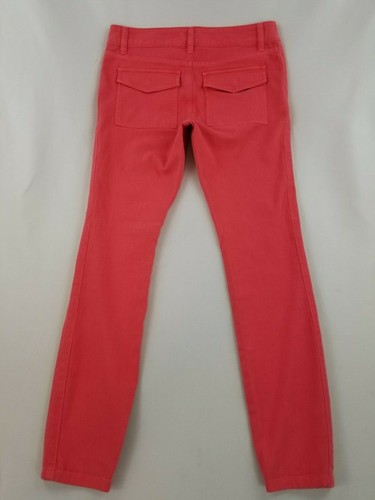 Vineyard Vines women pants 2P6039-637 GMT DYD skinny coral red 2 MSRP - Picture 7 of 11