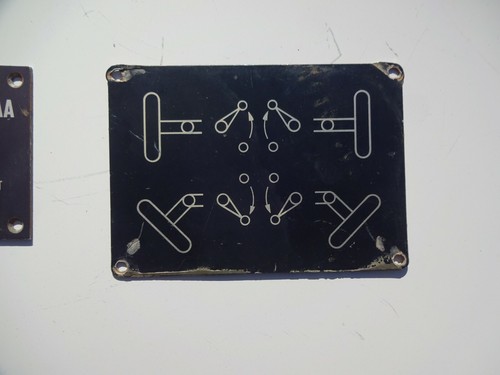 Lot of Vintage Oerlikon 35mm Various Data Plates - Picture 6 of 9