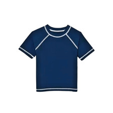3T Short Sleeve Swim Shirt Rashguard, Navy Blue, NWT, Wonder Nation