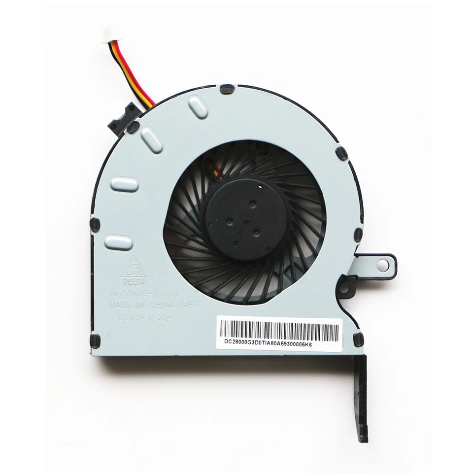 TOSHIBA Satellite C40d-c C40D-C004 CPU Cooling Fan DC28000G3D0 - Image 2 of 2
