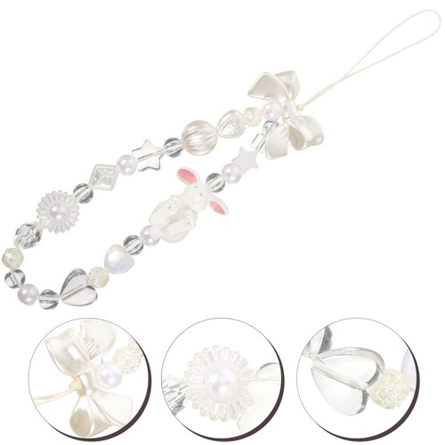 Dekoratives Handgelenkseil Von Handyen Perlen Telefon Charms Telefongurt - 第 11/12 張圖片