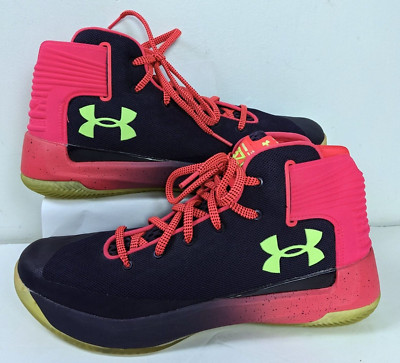 Under Armour SC 3zero Basketball Shoes SZ 10.5 Curry Camp - 3020198-500