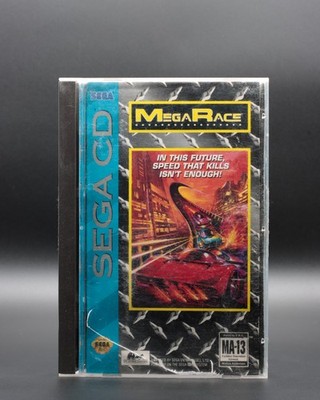 Mega Race Sega CD CiB Complete