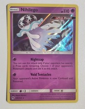 Nihilego 2018 Pokemon 106/214 Holo Rare Lost Thunder Holo NM on eBay