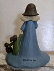Angel w Little Girl "Small Things Take Breath Away" Teddy Bear, Blossom Bucket — photo 8