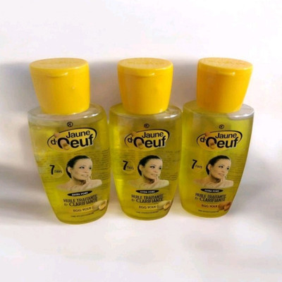 Jaune d'Oeuf Egg Yolk Clarifying Treatment Oil Extra Fort 100 ml (3-Pack)