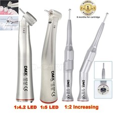 Dental 1:4.2 1:5 Fiber LED Contra Angle Handpiece Fit NSK/1:2 Surgical Osteotomy