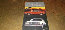 1984 Oldsmobile Gm Excutive Employee Hurst Olds Cutlass Supreme Sales Brochure