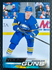 2023 2022-23 Upper Deck Brandon Biro Rookie Young Guns