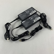 Lenovo ADL135NLC2A 20V 6.75A 135W AC Adapter Square Slim Tip Charger Lot of 2x