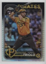 2024 Topps Chrome Prism Refractor Jared Triolo #79 0z2o