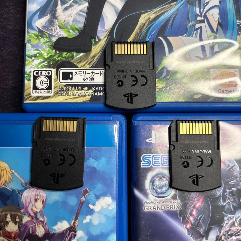 Sony PS Vita Sword Art Online Lost Song Fragment Hollow Star Phantasy Star Online Foto 4 de 4