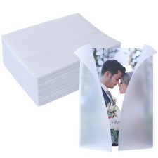 200x Pre-Folded Vellum Jackets for 5x7 Invitations Wedding RSVP Cards