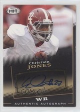2015 Sage Hit Auto Black Christion Jones #A122 Auto un2