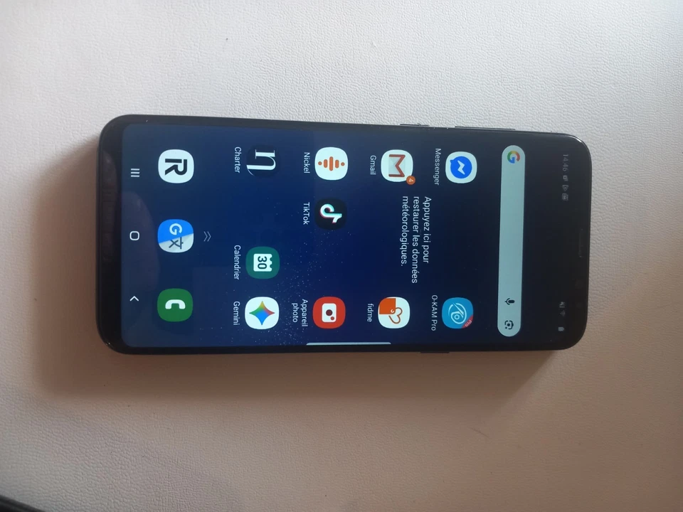 Smartphone Samsung Galaxy S8+ SM-G955F - 64 Go - noir - Photo 1/4