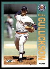 1992 Fleer Bill Gullickson Detroit Tigers #137