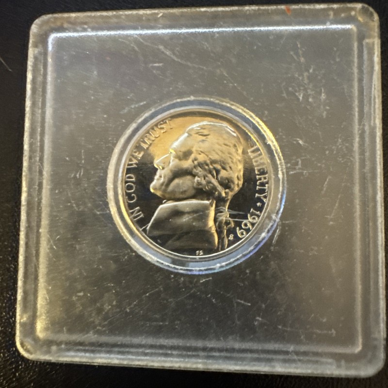 1969-S 5C Jefferson Nickel