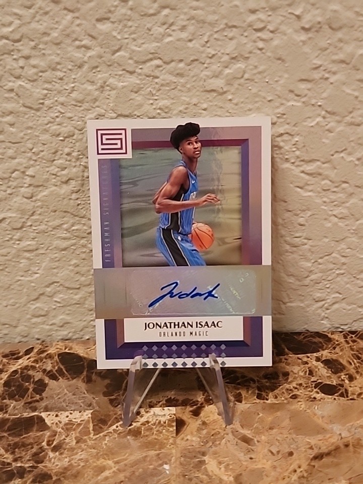 2017 Panini Status Jonathan Isaac #FS-JIH Freshman Signatures RC AUTO N