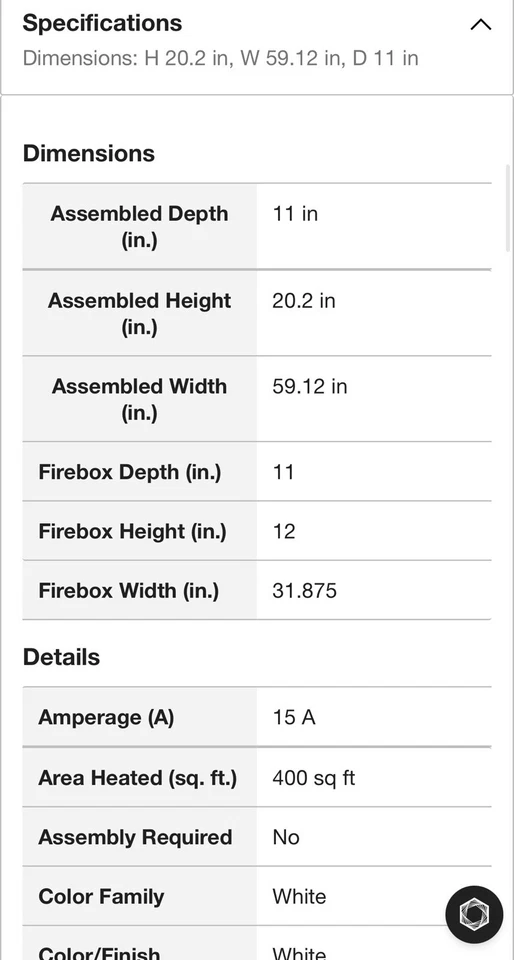 Napoleon Cara Electric Fireplace - New, Never Used. Wall mount or free standing. - Image 4 of 4