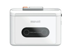 Maxell MXCP-P100-WH Bluetooth Portable Cassette Player Rechargeable White 210g