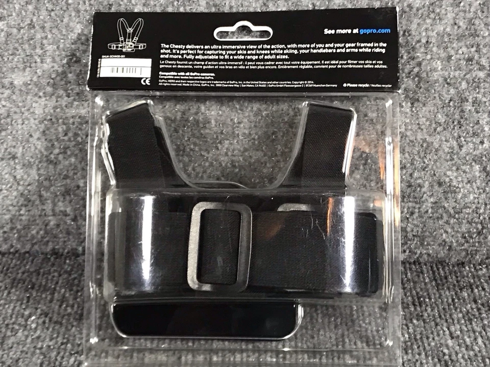 GoPro Chesty Chest Mount Harness Go Pro Accessory Model GCHM30-001 NEW - Image 2 of 4