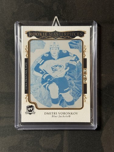 2023-24 Upper Deck The Cup Rookie Masterpieces Dmitri Voronkov 1/1 Ice