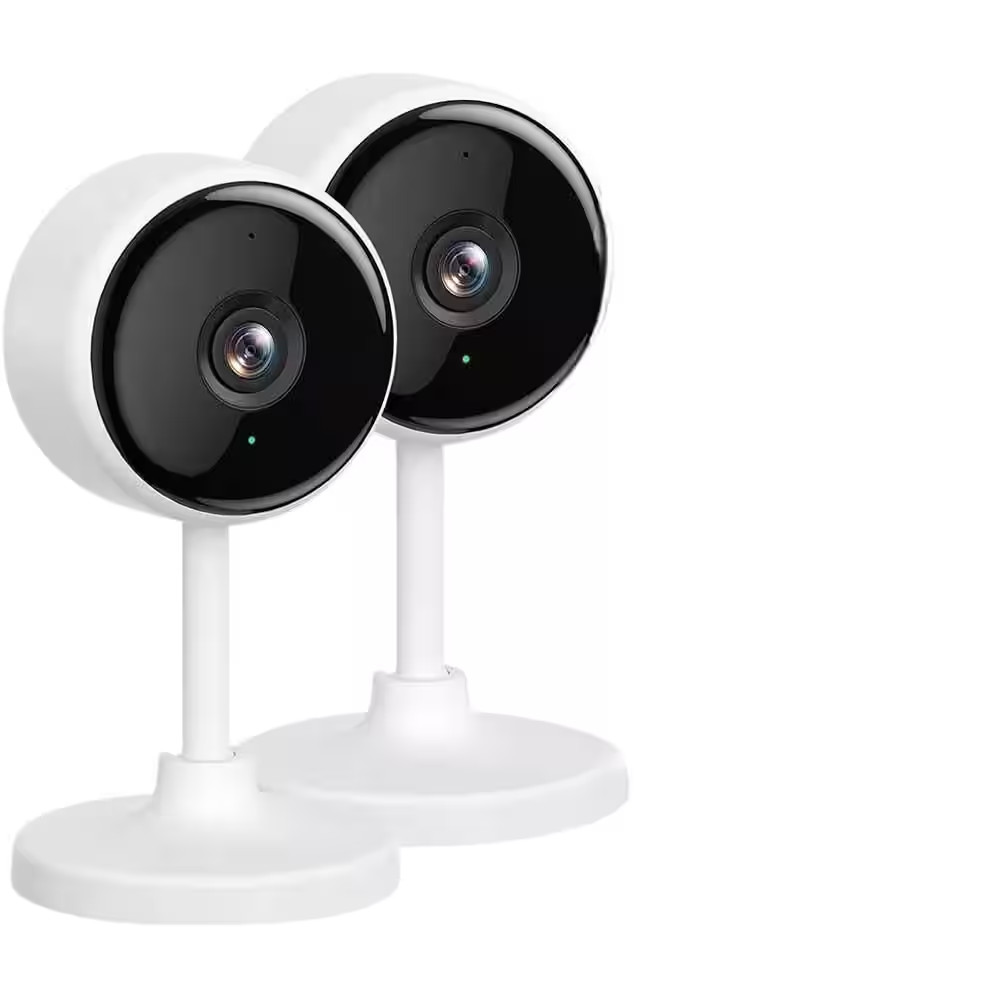 2K Indoor Security Camera with Night Vision, Motion Detection, 2-Way Audio, Wifi