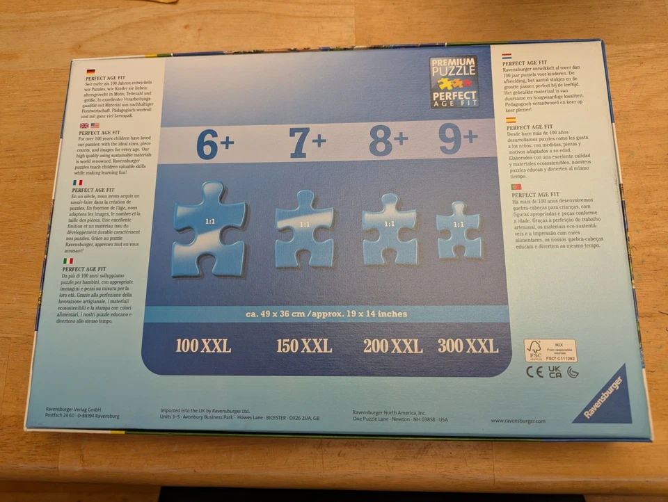 Ravensburger John Deere XXL 300 Pc. Puzzle Complete Used 1x Smoke/Pet Free Home - Image 2 of 3