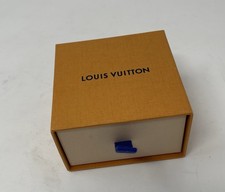 Louis Vuitton Empty Draw Box approx 3.5" x 3.5" x 2" Storage Gifts