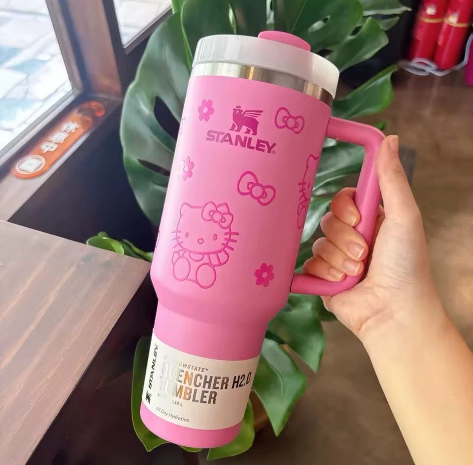 Quencher H2.0 Tumbler with Handle and Straw 40 oz | Flowstate 3-Position Lid - Image 4 of 4