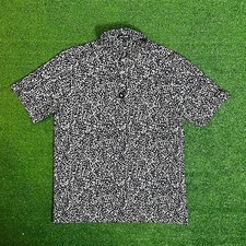 Bad Birdie Men s Drippity Drip Remix Core Performance Golf Polo Shirt Navy Sz L