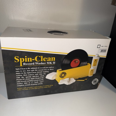 #ad Spin Clean Record Washer MKII Complete Vinyl Record Cleaning Machine Cleaner Kit $75.00