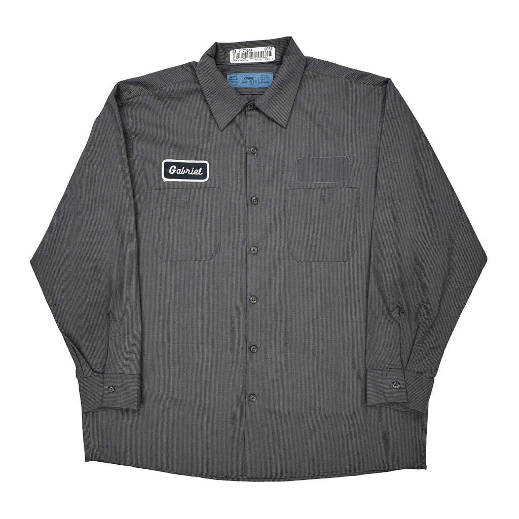 シャツ Cintas Shirt - XL Gray Polyester Blend | eBay