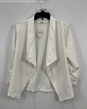 NWT Qearal Cream White Blazer Size S