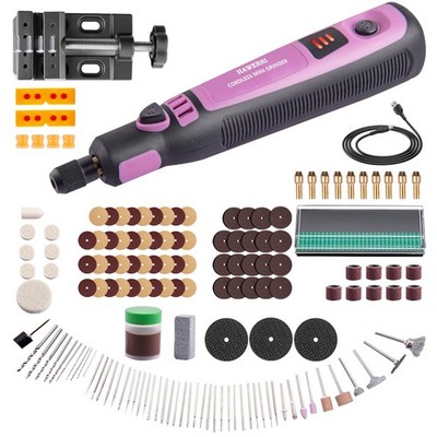 Resin Polishing Kit Cordless Drill Tool with 143PCS Accessories Set