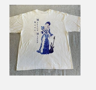 Rare MALICE MIZER Band and Guitar Short Sleeve Full Size Unisex T
