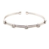 Platinum Jewelry Diamond Bracelet 8314
