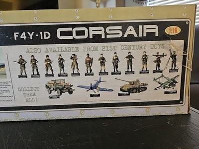 21st Century Toys 1:18 F-4U-1A Corsair WWII Pilot Model Kit for