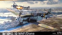 Eduard 70164 - 1:72 Bf 109G-10 Wnf/Diana Profi Pack