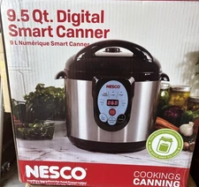 NESCO 9.5 qt Digital Smart Canner Browning Pressure Slow Cook Cooker NPC-9