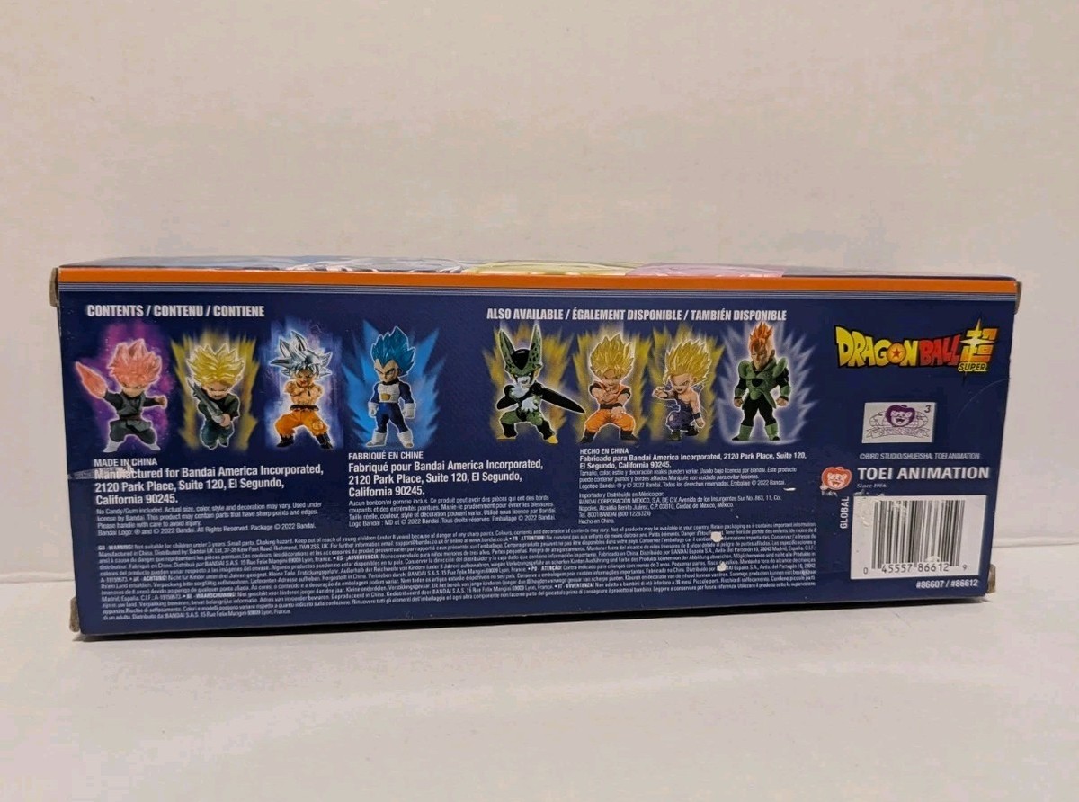 DBZ Dragon Ball Super Adverge Figure Set Series 3 Goku Trunks