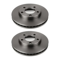 2 Bremsscheiben Vorderachse BelüFtet Ø 63,6 Mm 25 Mm Valeo FüR U.A. Ford Focus